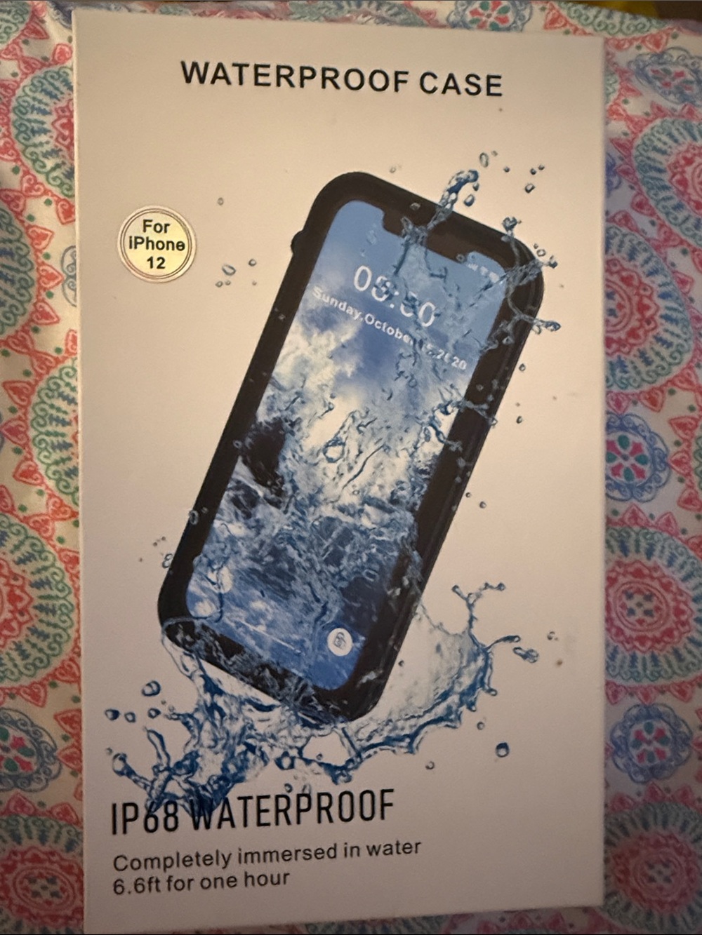 Waterproof iPhone 12 Case - Black